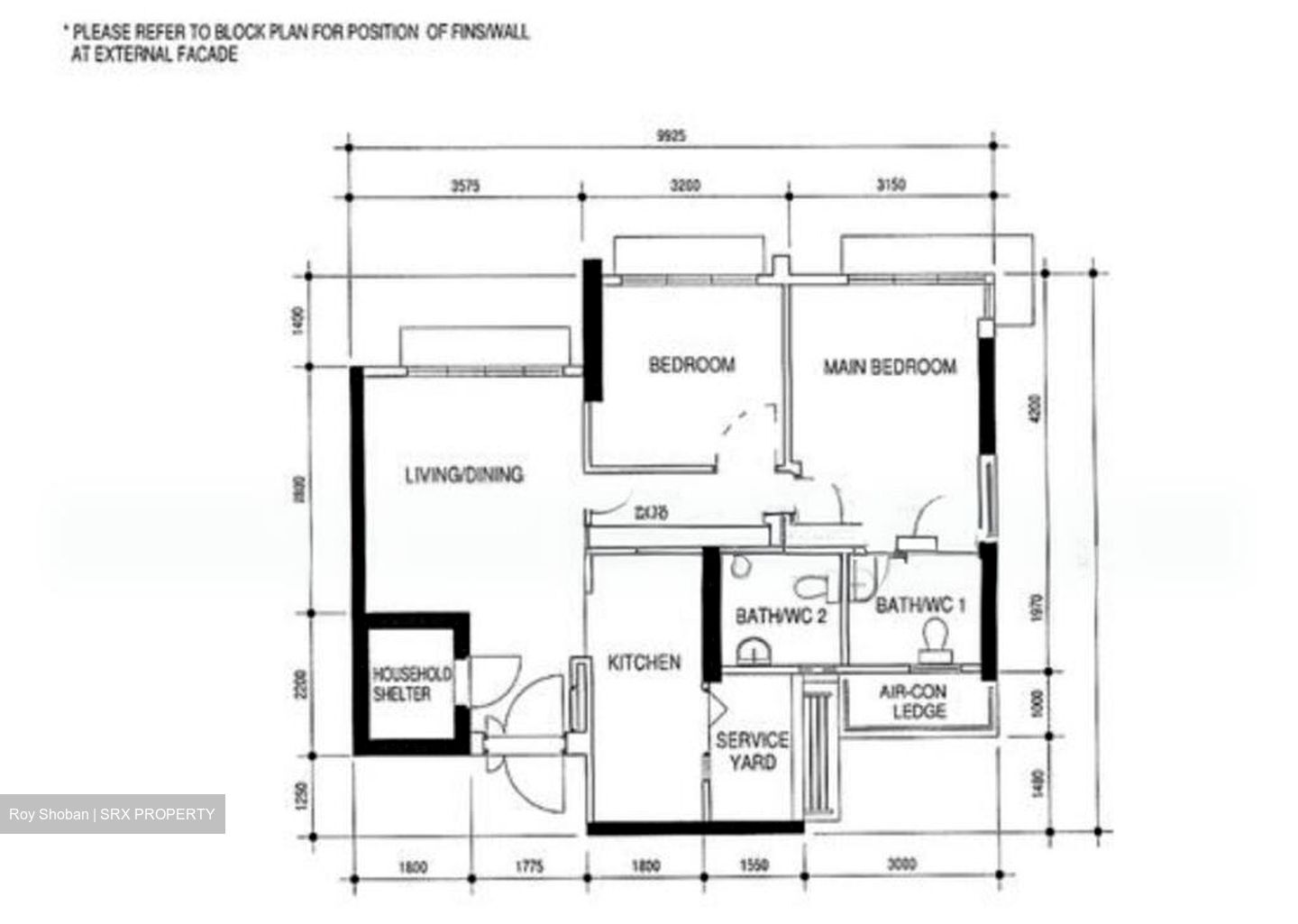 Blk 421A Northshore Straitsview (Punggol), HDB 3 Rooms #516400031